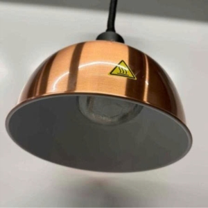 Đèn hâm nóng thức ăn buffet đảm bảo độ nóng và giòn kiểu thả trần có điều chỉnh thu nới dây tuỳ chọn